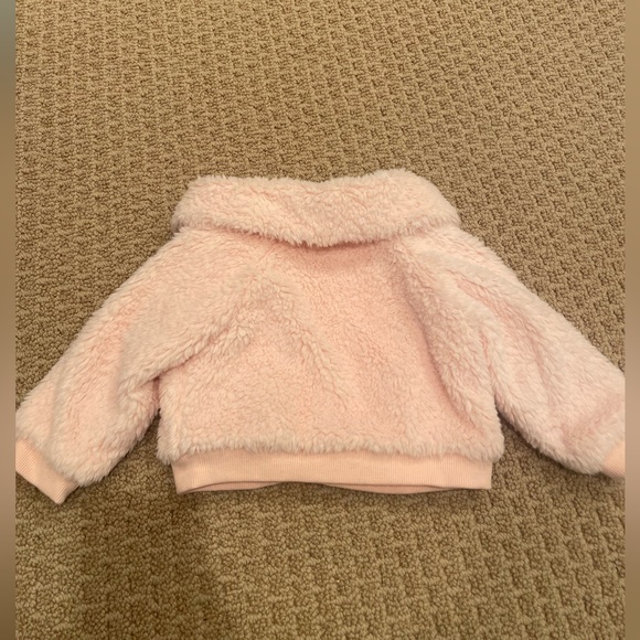 Little girls Janie and Jack fur coat size 12-18 months - Picture 4 of 4